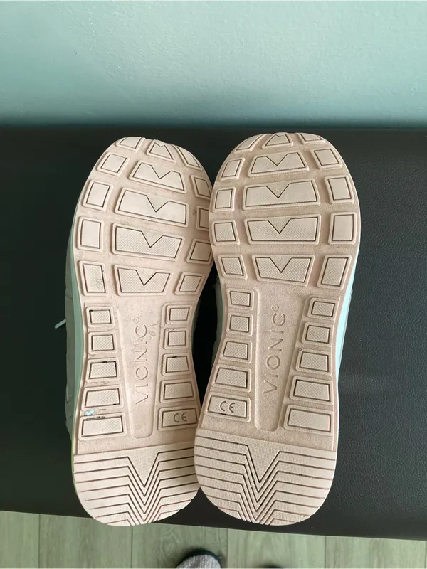 Vionic Blush Pink & Lime Green Accent Women's Sneakers - Image 6