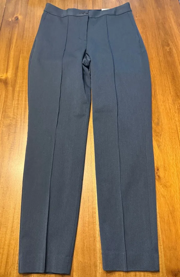 NWT Express Ankle High Rise Pants Women’s Size 6R Navy Blue Stretch - Image 2