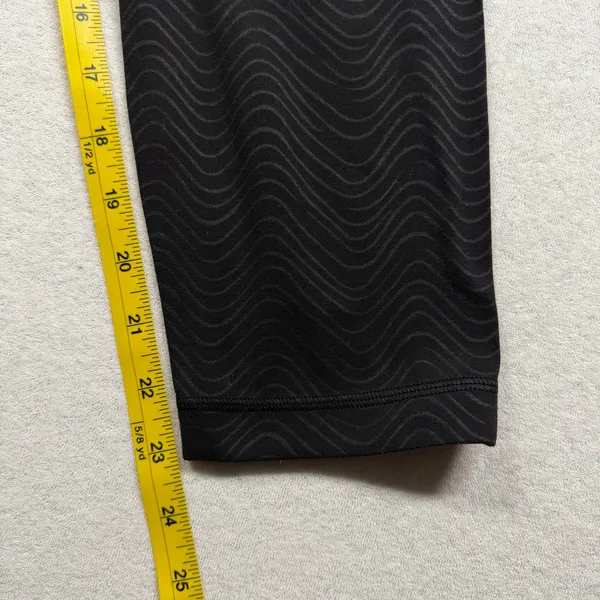 Lululemon Align High-Rise Crop 23” Leggings Women’s Size 8 Aqueous Emboss Black - Image 7