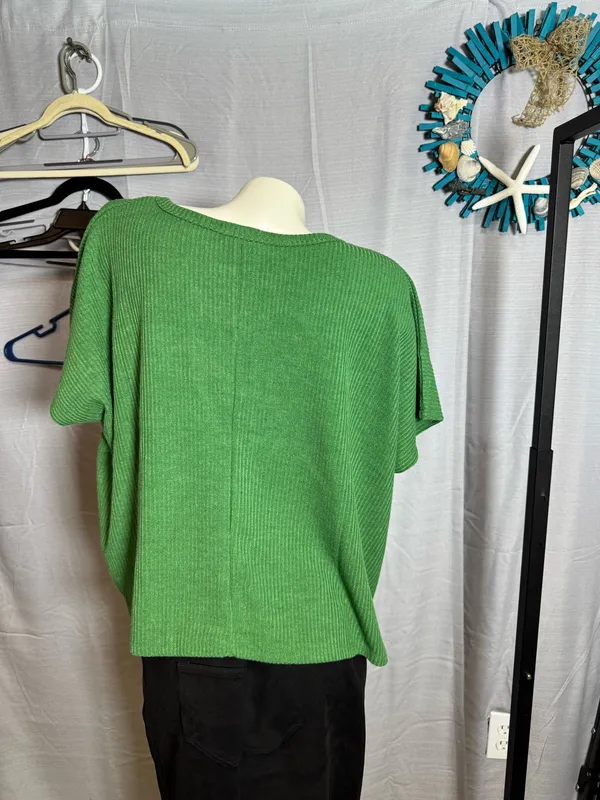NWOT Zenana v neck sweater top - Image 2
