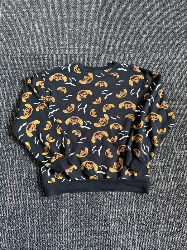 Disney's Stitch Halloween Sweatshirt M 7/9 - Image 4