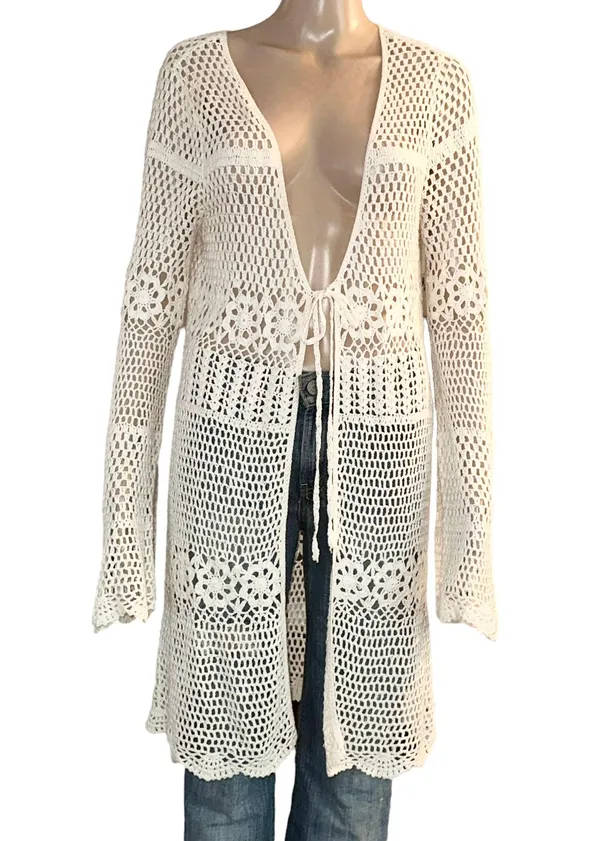 Forever 21 Crochet Swim Cover Up - Image 5