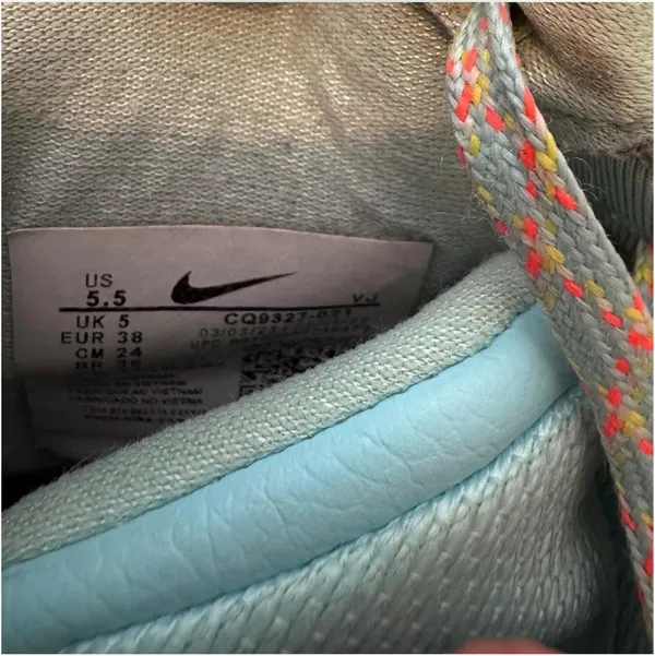 Nike Kyrie 7 "Shark" basketball trainers in blue and green #basketball US 5.5 M or 7 W - Image 6