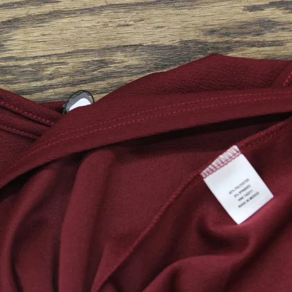 NWT 24seven Comfort Apparel Plus Size High Low Party Dress Burgundy Red 3X - Image 7