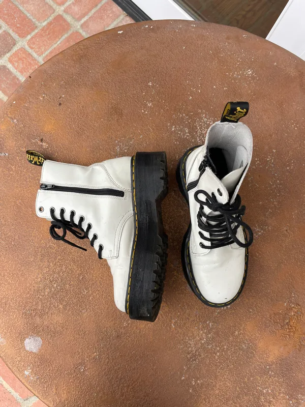 Dr. Martens White platform - Image 3