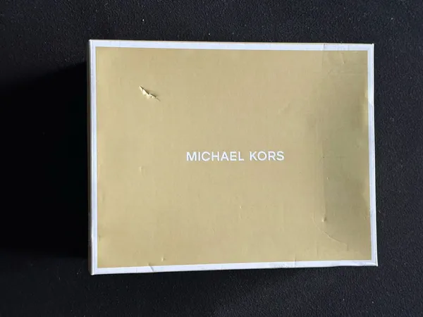 Michael Kors Lena Flex Mid Embossed Metallic Leather Sandals – Like New! - Image 10