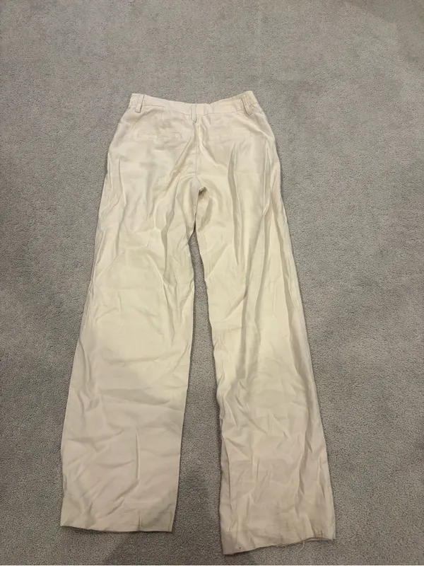 a new day Cream Wide-Leg Pants - Image 2