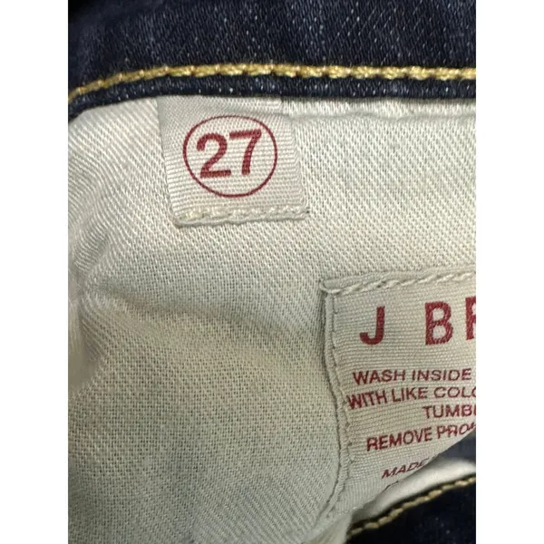 J Brand‎ 8502U324 Dark Wash Blue Bootcut Denim Jeans Womens Size 27 - Image 9