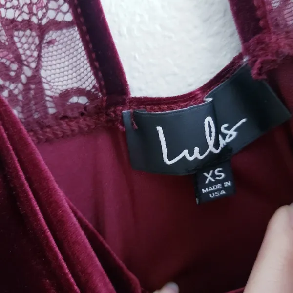 Lulu's Crazy Over You Burgundy Velvet Racerback Maxi Dress - Image 10