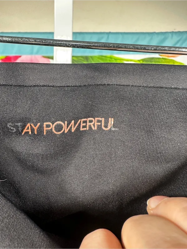 L58. Calia Black High-Waist Performance Leggings - Image 2