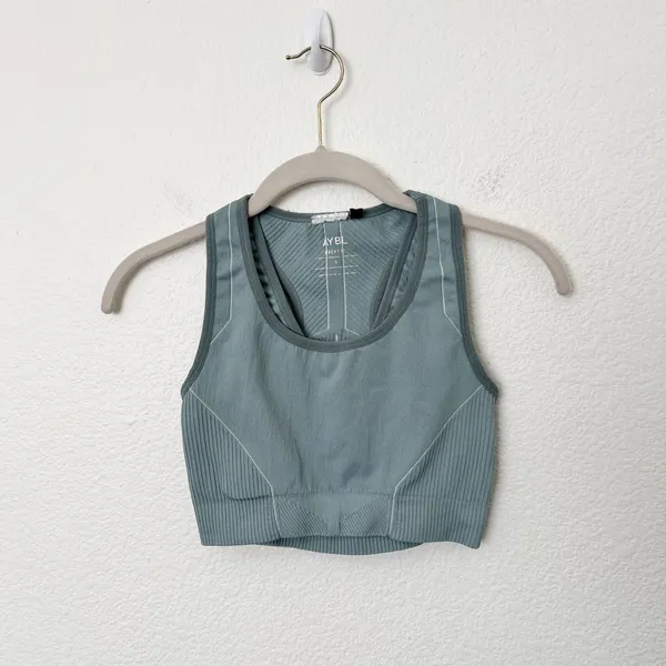 [AYBL] Teal Seamless Reflex Sports Bra & Legging Matching Set Size Small S - Image 4