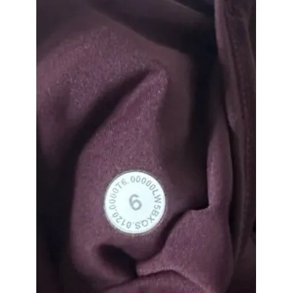 Lululemon Burgundy Leggings - Image 5