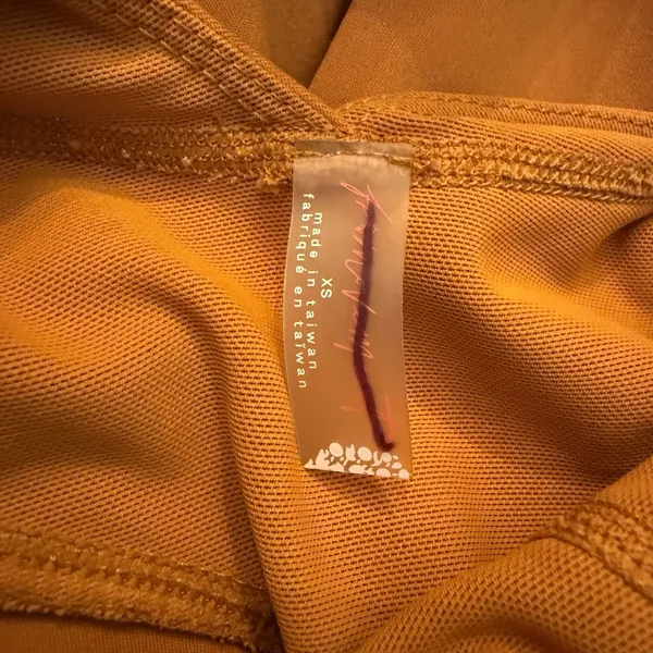 FP Movement Breakaway‎ XS Halogen Jumpsuit Burnt Orange Athleisure Yoga Workout - Image 9