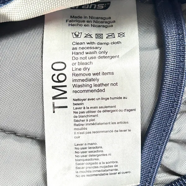 Trans by JanSport Pink Flamingo Backpack SuperBreak School Bag Navy Blue Pink - Image 7