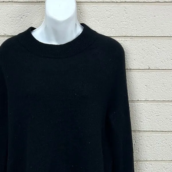Athleta Black Wool Blend Sweater size M - Image 7