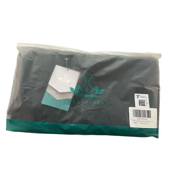NWT Heathyoga Black High Waisted Yoga Workout Tummy Control Leggings Pants - XXL - Image 5