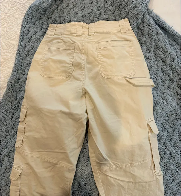 Abercrombie Relaxed Curve Love Cargo Pants - Image 6