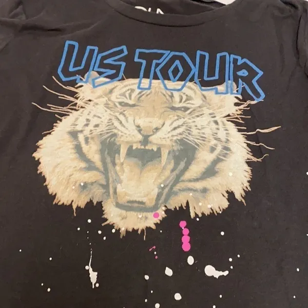 Chaser Tiger US‎ Tour Crew Neck T-Shirt C29 - Image 4
