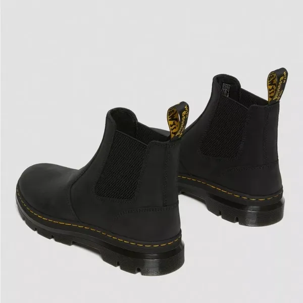 Dr. Marten’s Embury‎ Leather Casual Chelsea Boot Wyoming Black 6 - Image 3