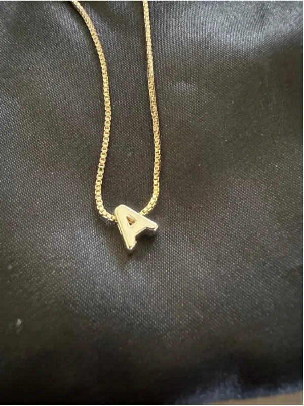 Michelle McDowell Gold Initial A Bracelet - Image 6
