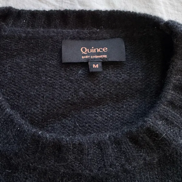 Quince - Luxe Baby Cashmere Crewneck Sweater - Image 6