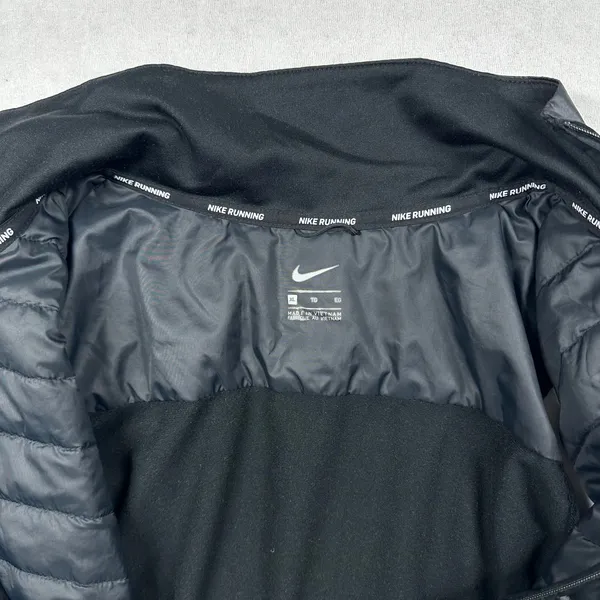 Nike Running Women’s Insulated Vest XL Black Thermal Zip Up - Image 2