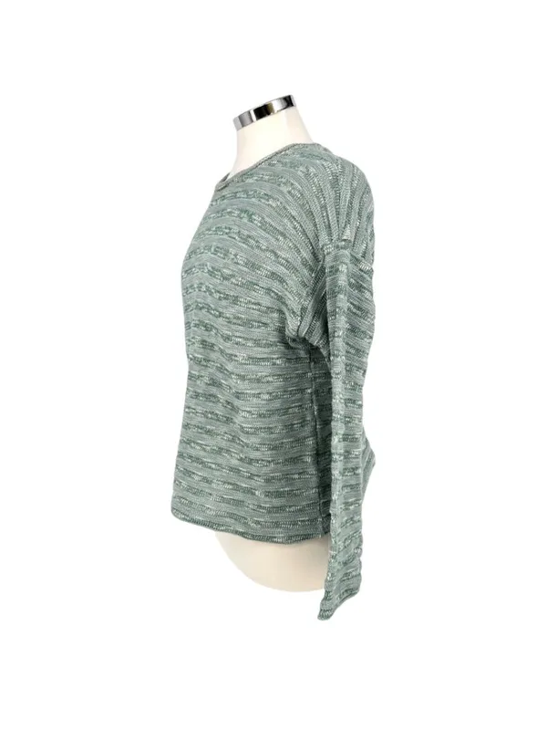 Madewell Blue Horizon Stripe Knit Light Sweater Wide Sleeve Size XS NWT - Image 7