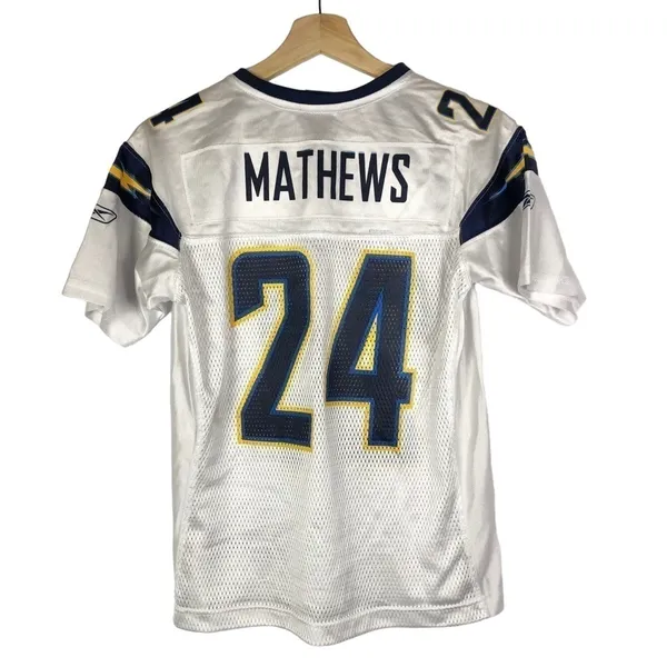 NFL Reebok San Diego Chargers Ryan Mathews 24‎ Official License Jersey S - Image 2