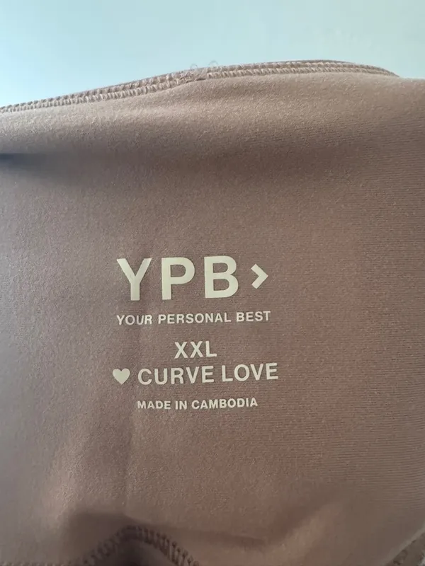 NEW!!‎ Abercrombie & Fitch YPB Curve Love 7/8 Length Colorblock Leggings - Image 5