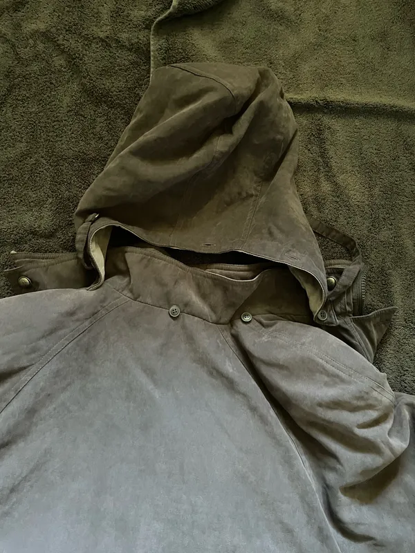 Fleet Street Green Olive Utility Jacket - Image 8