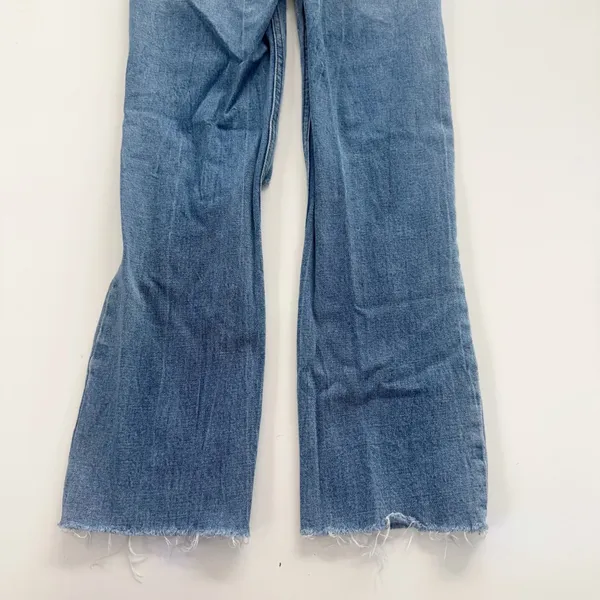 Abercrombie & Fitch The Ankle Straight Distressed Ultra High Rise Jeans size 00 - Image 5
