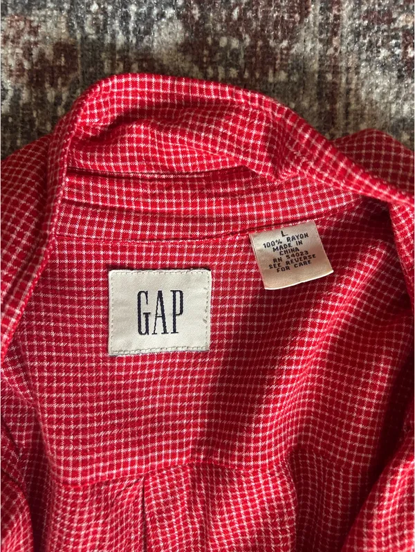 Gap Button-Up Shirt Long Sleeve - Image 5
