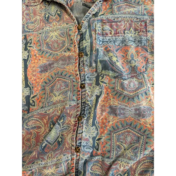 Intro Paisley Floral Byo front‎ Top Size M - Image 9