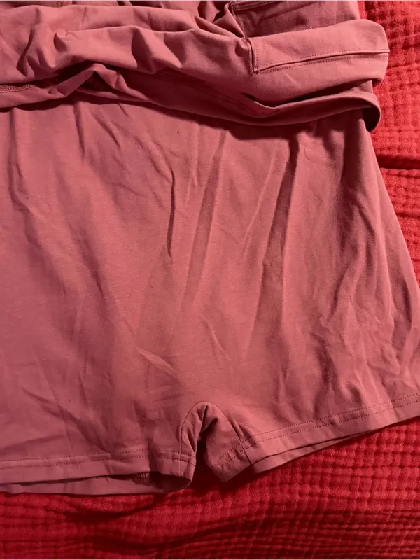 SHEIN Dusty Rose Mini Dress with Pockets - Image 5