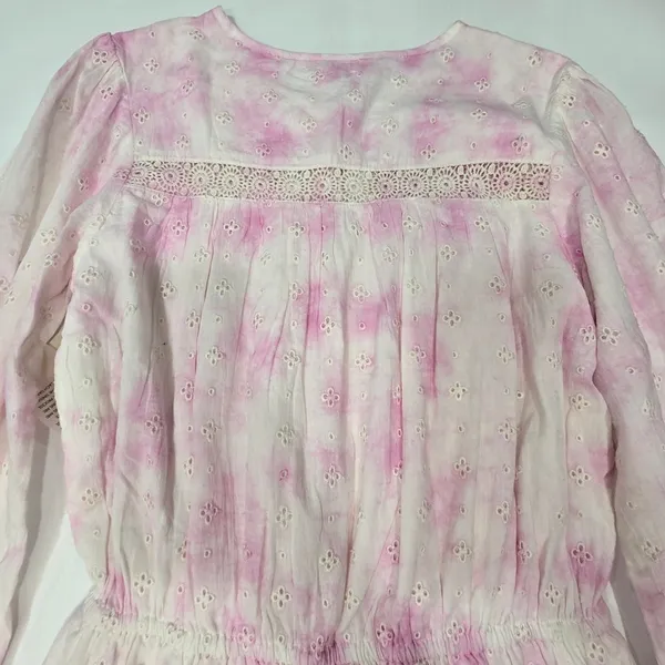 Tularosa Jordan Romper in Fuchsia Tie Dye XL - Image 11