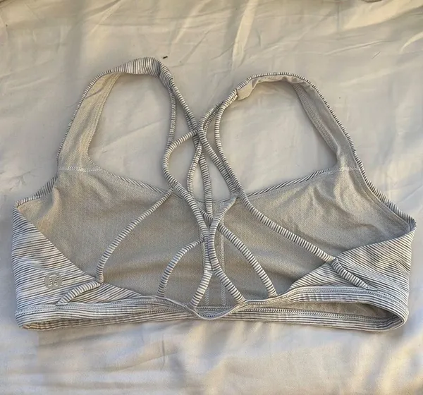 Lululemon Free To Be Zen Bra - Heathered Gray - Image 7