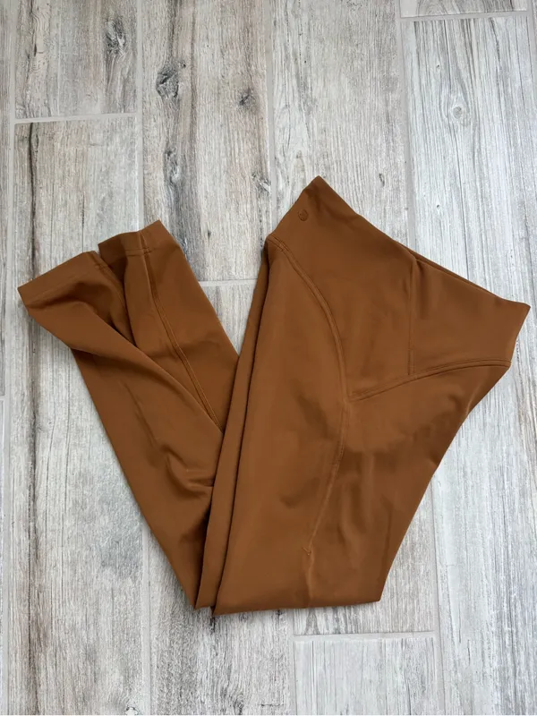 Lululemon InStill High-Rise Tight 25" Roasted Brown Size 4 Gently Used - Image 10