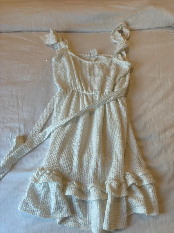 White Mini Dress - Image 2