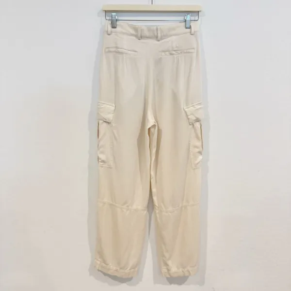Zara Wide Leg Cargo Pants Small‎ Street Wear Baggy Chic Business Casual Utility - Image 9