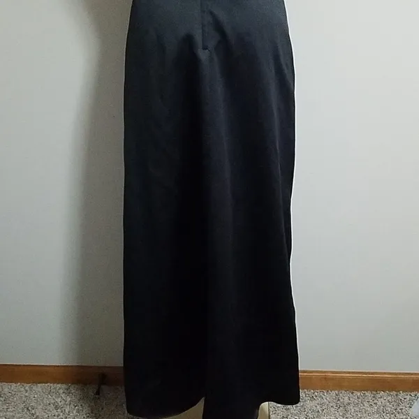 Alfred Angelo Black Strapless Satin Formal Dress (2) - Image 6