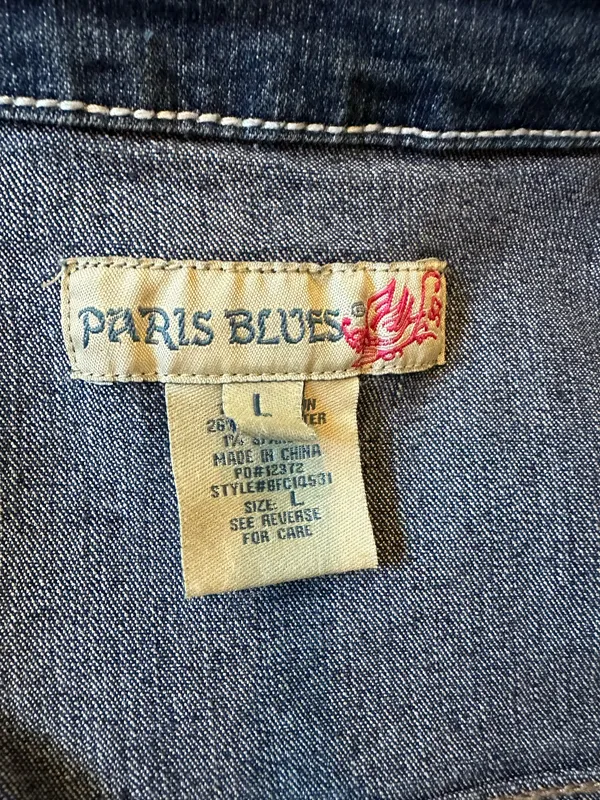 Vintage Paris Blues Denim Jacket - Image 4
