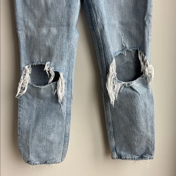 Abercrombie & Fitch Straight Leg Jeans Size 26 EXTRA SHORT - Image 3