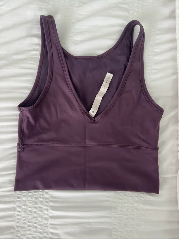 Lululemon Purple Reversible Tank Top - Image 2