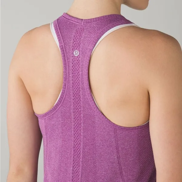 Lululemon Swiftly Tech Racerback in Heathered Regal Plum - Image 7