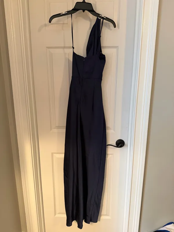 Lulus Maxi Dress Navy Blue  - Image 4
