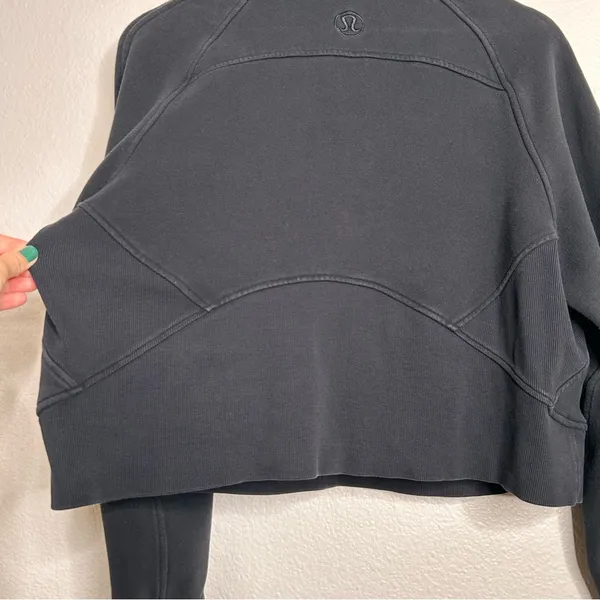 Lululemon Scuba Oversized Funnel Neck Black M/L - Image 11