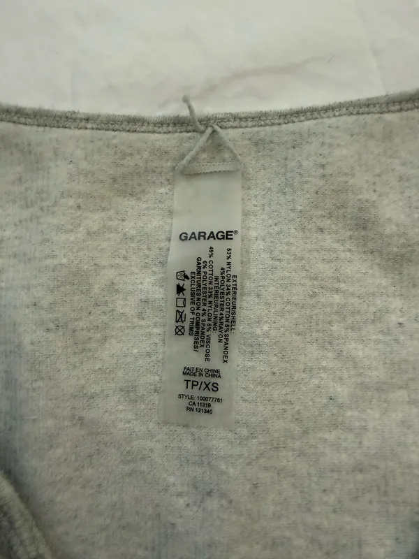 Garage Crop Long Sleeve Top - Image 2