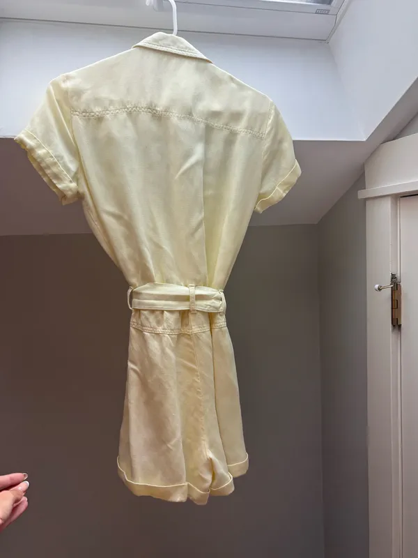 Cloth & Stone Yellow Romper - Image 3