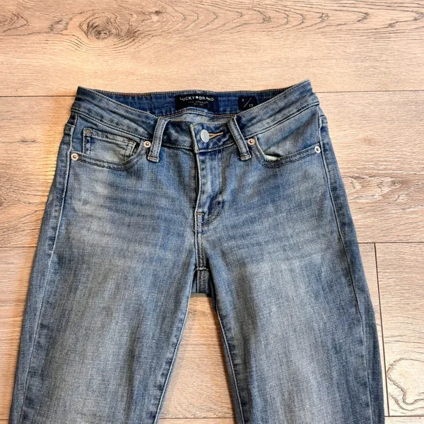 Lucky Brand Lolita Low Rise Crop Jeans Size‎ 0 or 25 Light Wash Denim Casual - Image 3