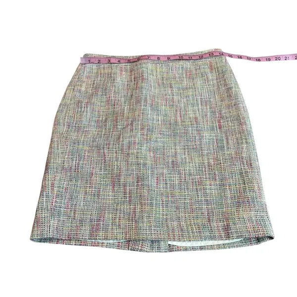 LOFT colorful tweed skirt - Image 3